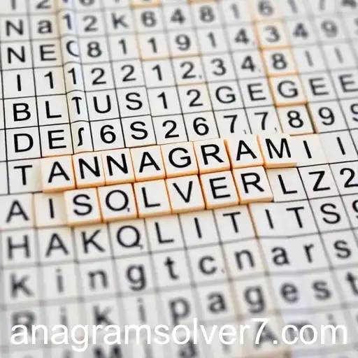 Unlocking Linguistic Puzzles with Online Anagram Solvers